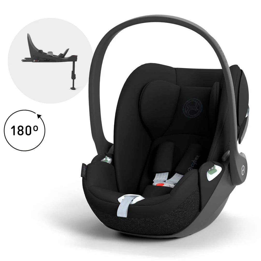 cybex silla Silla Nido Cloud T + Base Giratoria T i-Size - Sepia Black