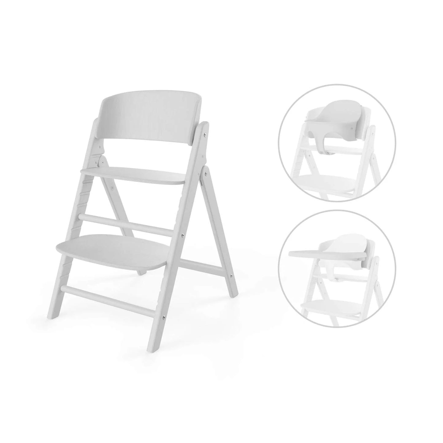 Silla de Comer Evolutiva Click & Fold 3 en 1 - All White | CYBEX