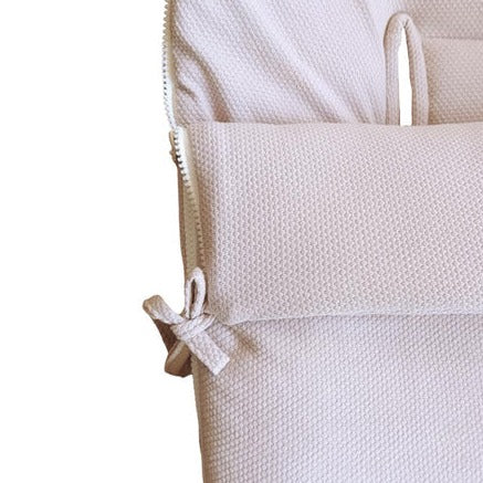 Car Seat Cover - Cotton - Nude Pink