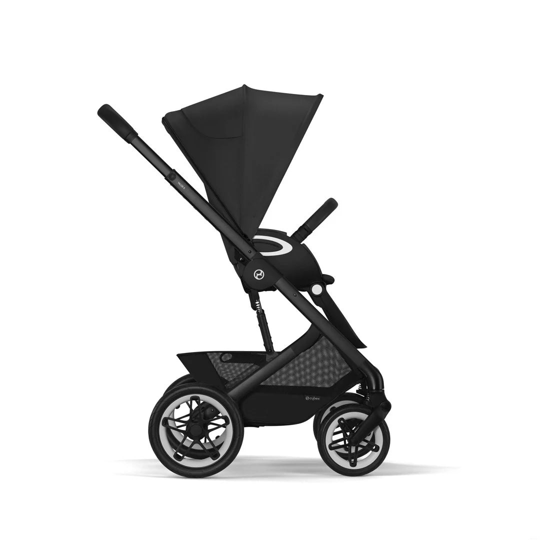 Travel System: Talos S Lux 2.0 + Silla Aton S2 + Base - Moon Black