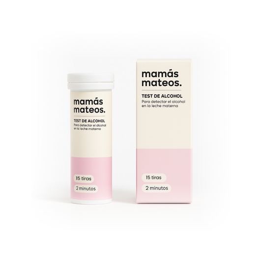 Test de Alcohol para Leche Materna - 15 Tiras Reactivas | Mamás Mateas