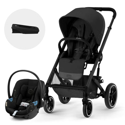 Travel System: Balios S Lux 3.0 + Aton G Chair + G Base - Moon Black 