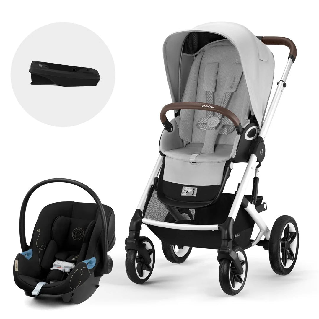 Travel System: Balios S Lux 3.0 + Aton G Chair + G Base - Lava Gray 