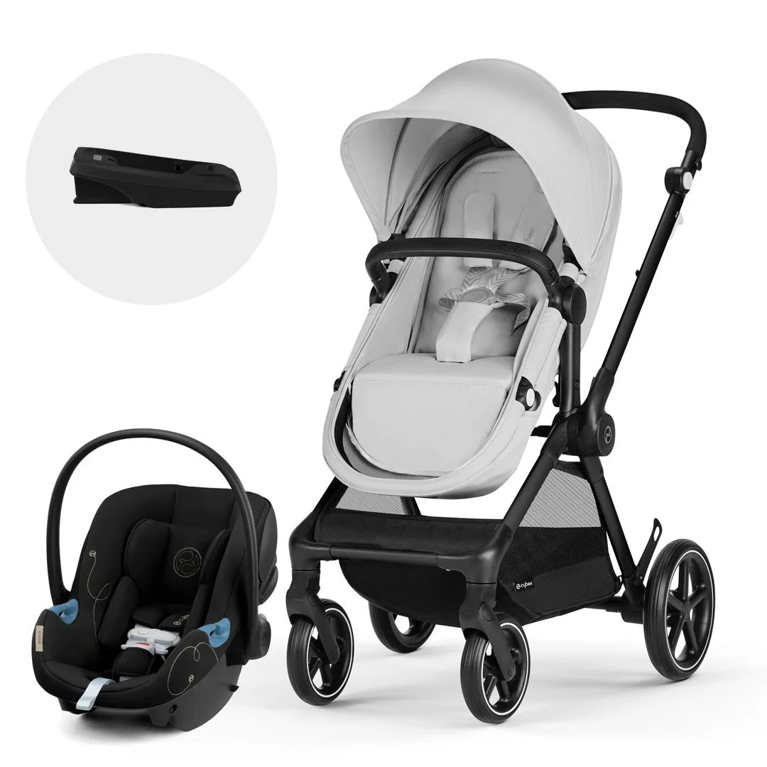 Travel System: EOS 2 en 1 + Silla Aton G + Base G - Lava Grey