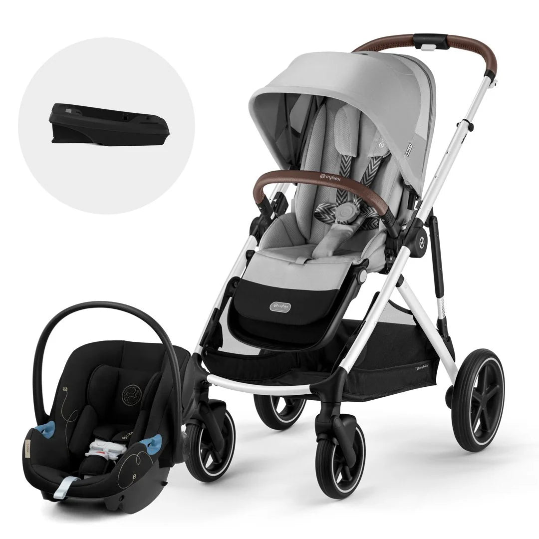 Travel System: Gazelle S + Aton G Chair + Base G - Lava Gray 