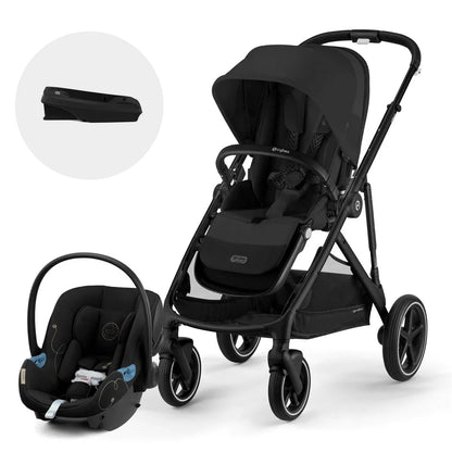 Travel System: Gazelle S + Aton G Chair + Base G - Moon Black 