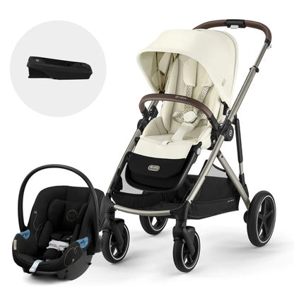 Travel System: Gazelle S + Silla Aton G + Base G - SeaShell Beige