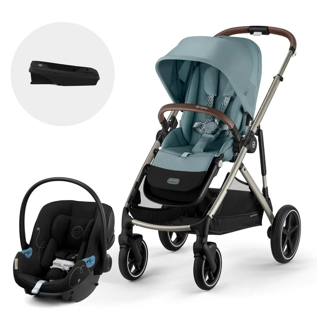 Travel System: Gazelle S + Aton G Chair + G Base - Sky Blue Light 