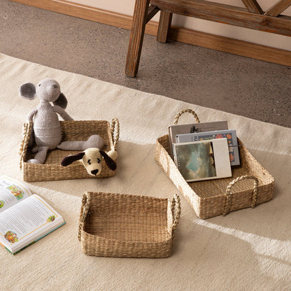Pack de 3 Canastos Organizadores Amelia - Natural | Form Design