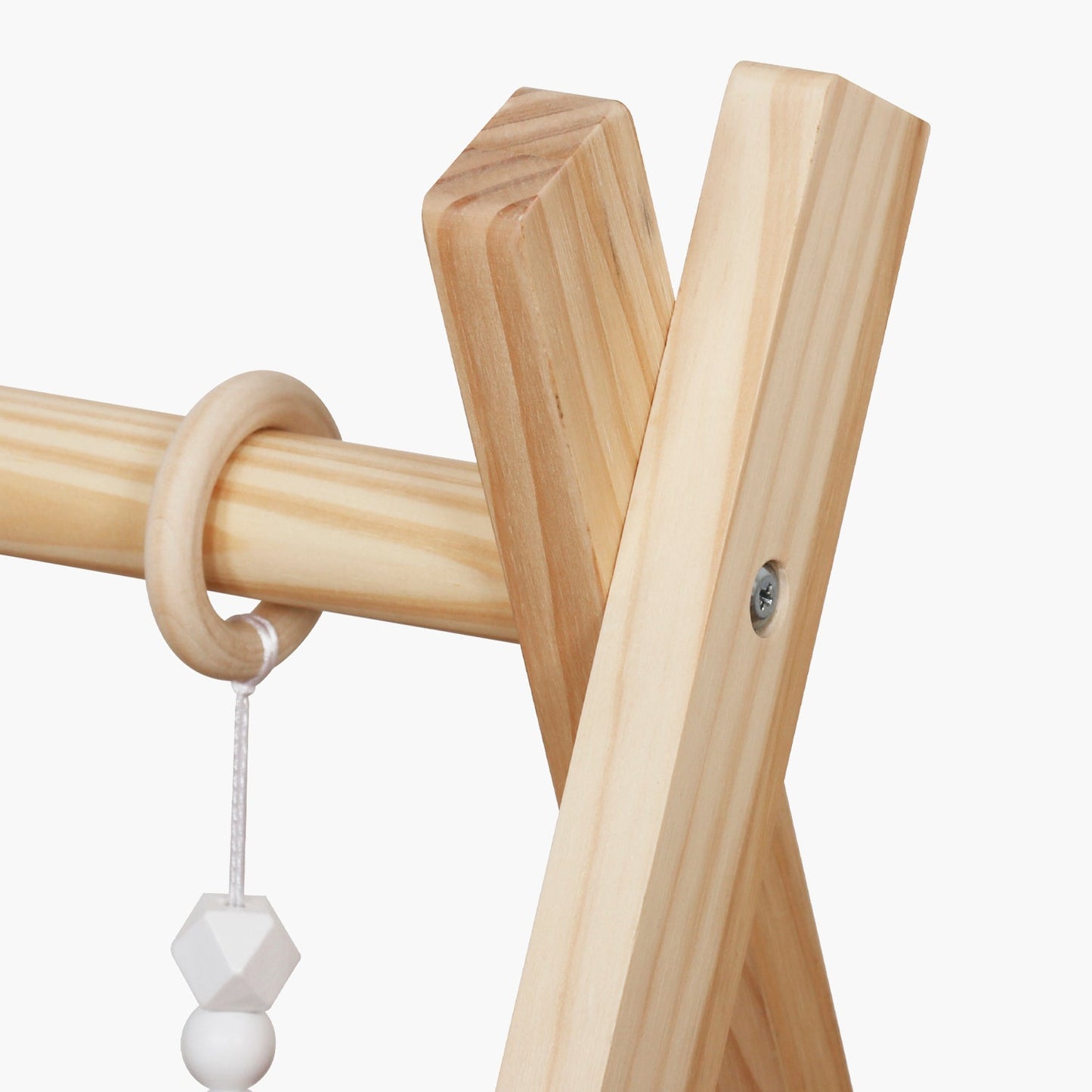 Gimnasio Infantil de Madera Aura Natura/Blanco - Form Design