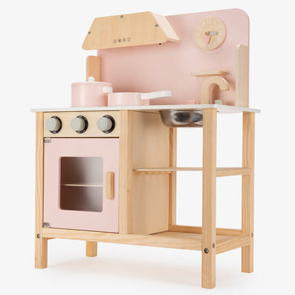 Cocina Infantil de Madera Maia Rosado - Form Design