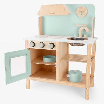 Cocina Infantil de Madera Maia - Menta | Form Design