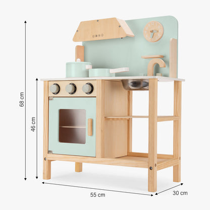 Cocina Infantil de Madera Maia - Menta | Form Design