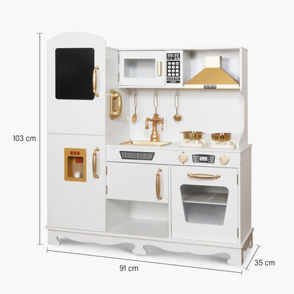Cocina Infantil de Madera Eloisa - Blanco | Form Design