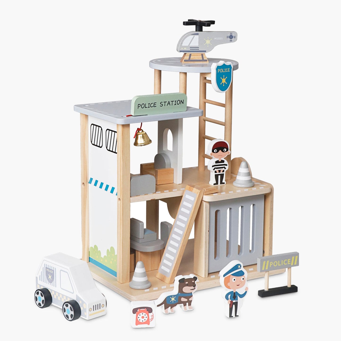 Estación de Policía Infantil - Multicolor | Form Design