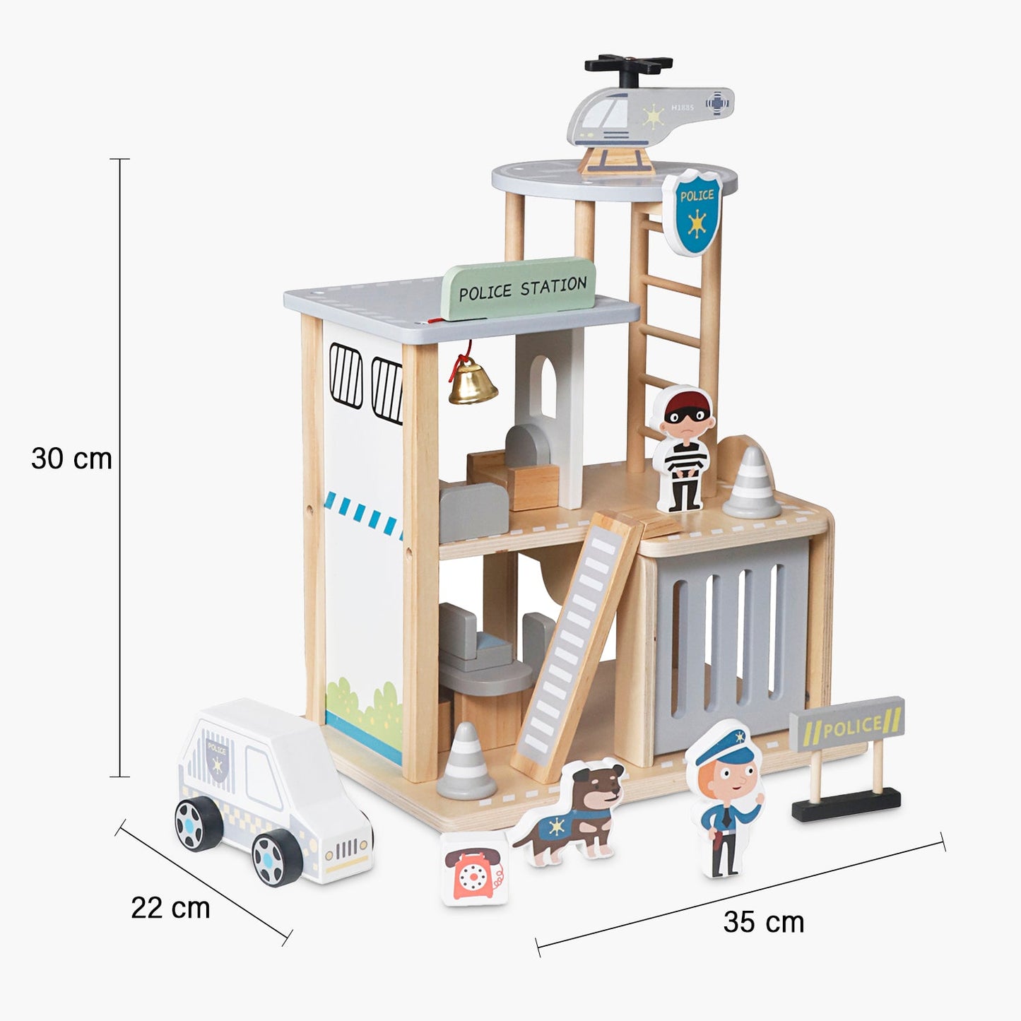 Estación de Policía Infantil - Multicolor | Form Design