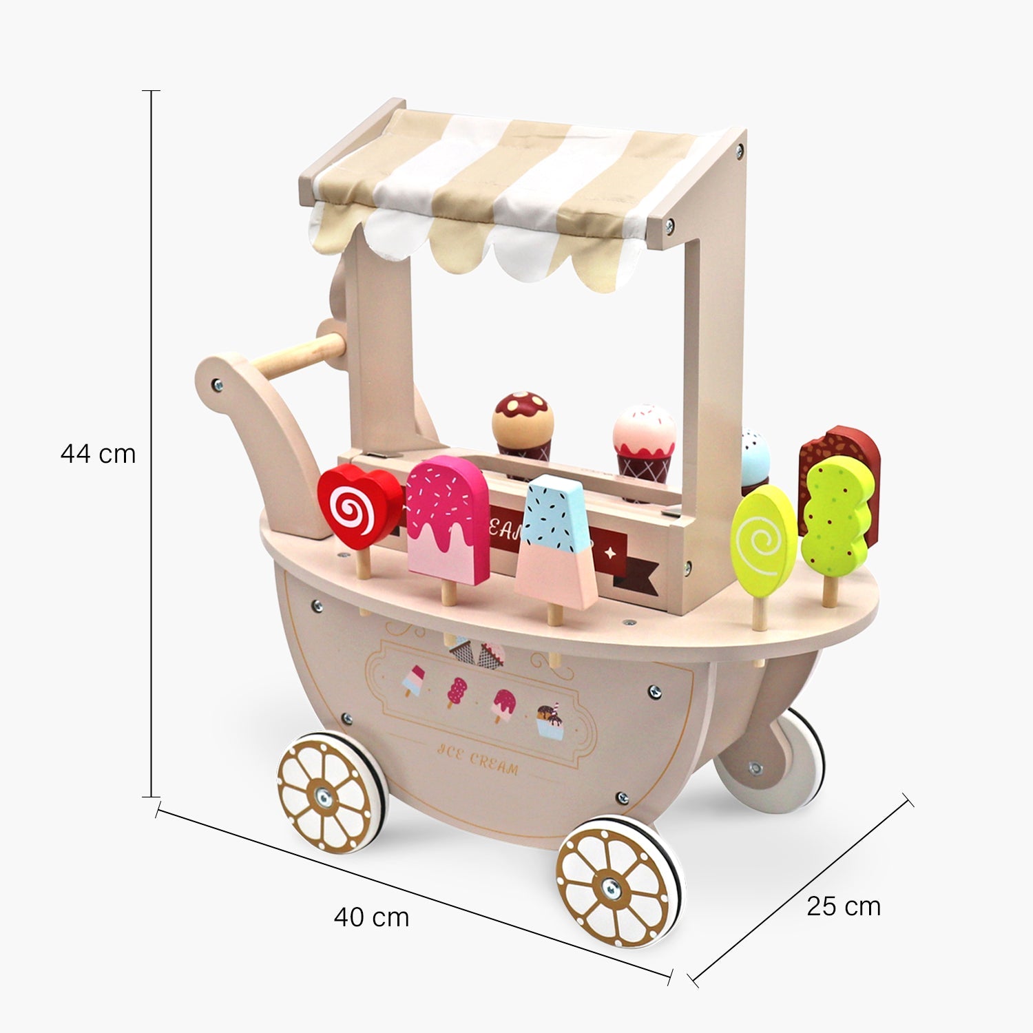 Heladería Infantil de Madera Natural - Form Design