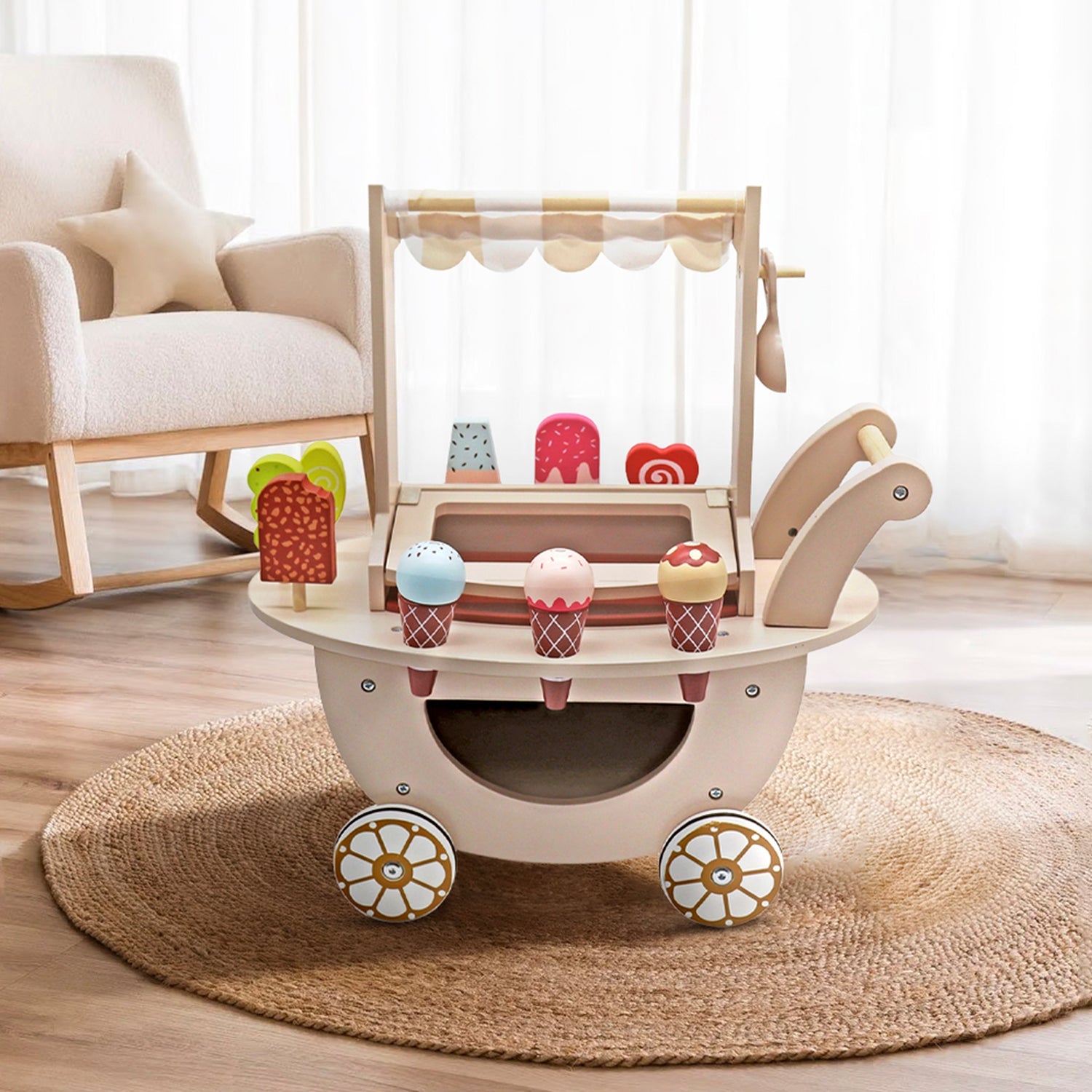 Heladería Infantil de Madera Natural - Form Design