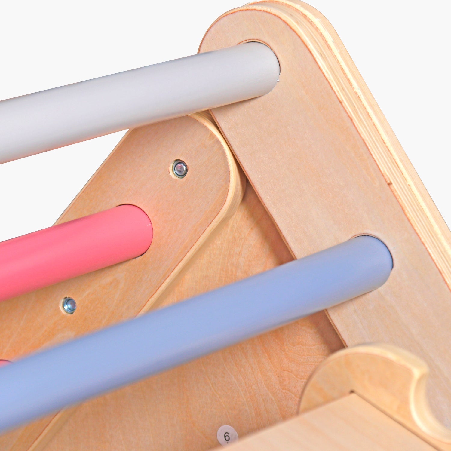 Set Triángulo Pikler con rampa de Madera Infantil Rainbow Multicolor - Form Design