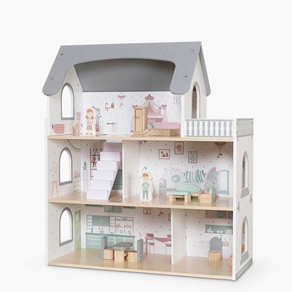 Casita de Muñecas Infantil de Madera Dana - Multicolor | Form Design