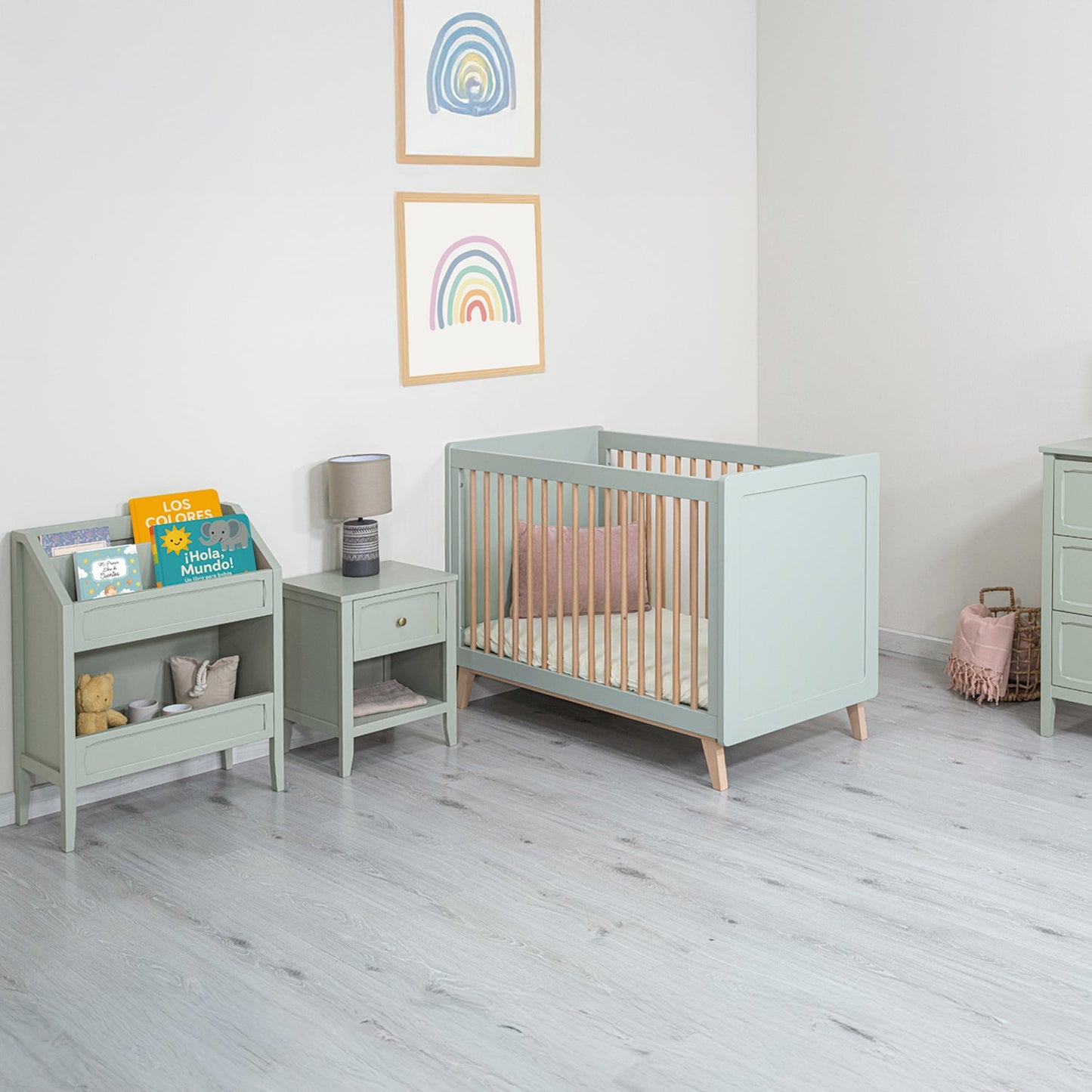 Librero Amalia - Verde Claro | Form Design