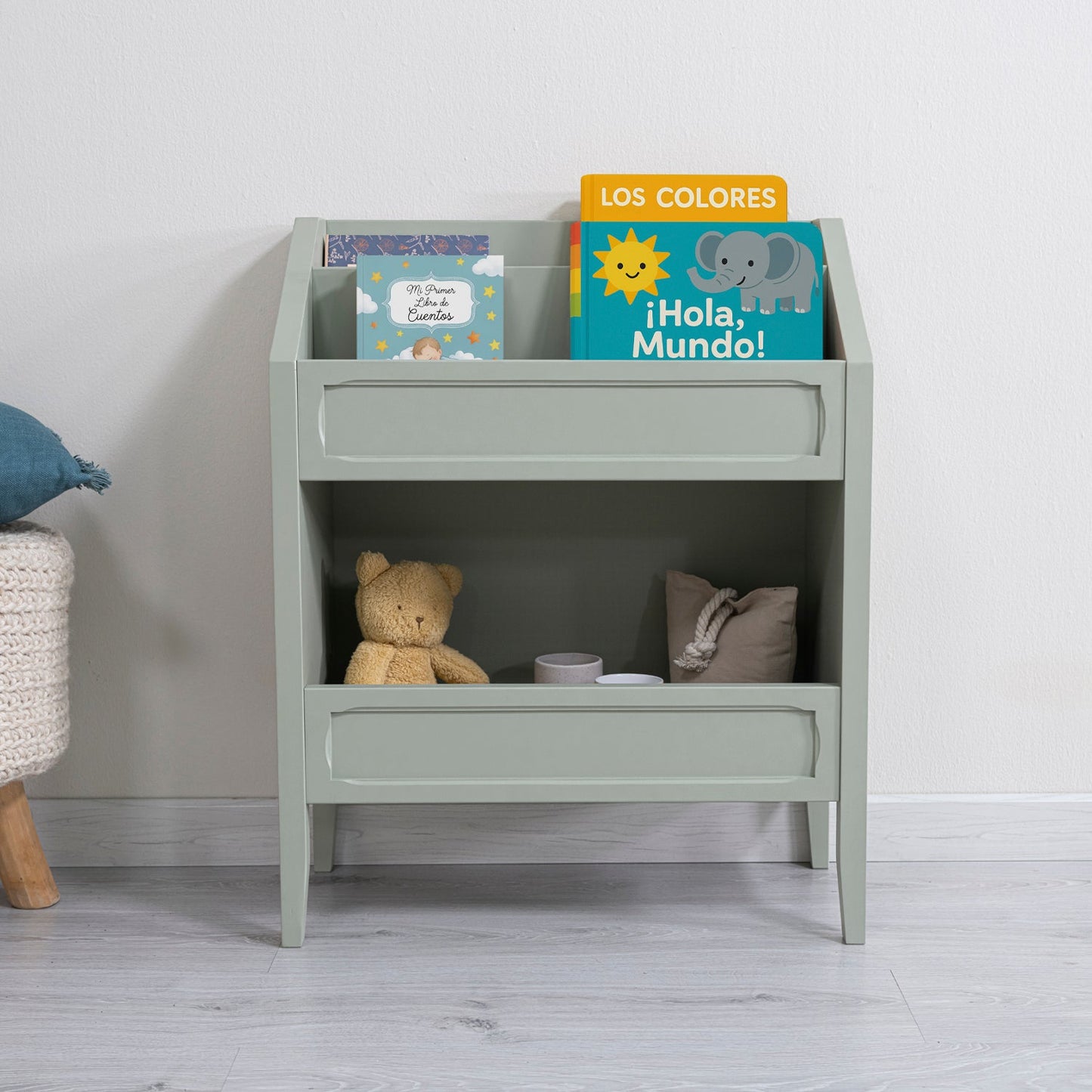 Librero Amalia - Verde Claro | Form Design