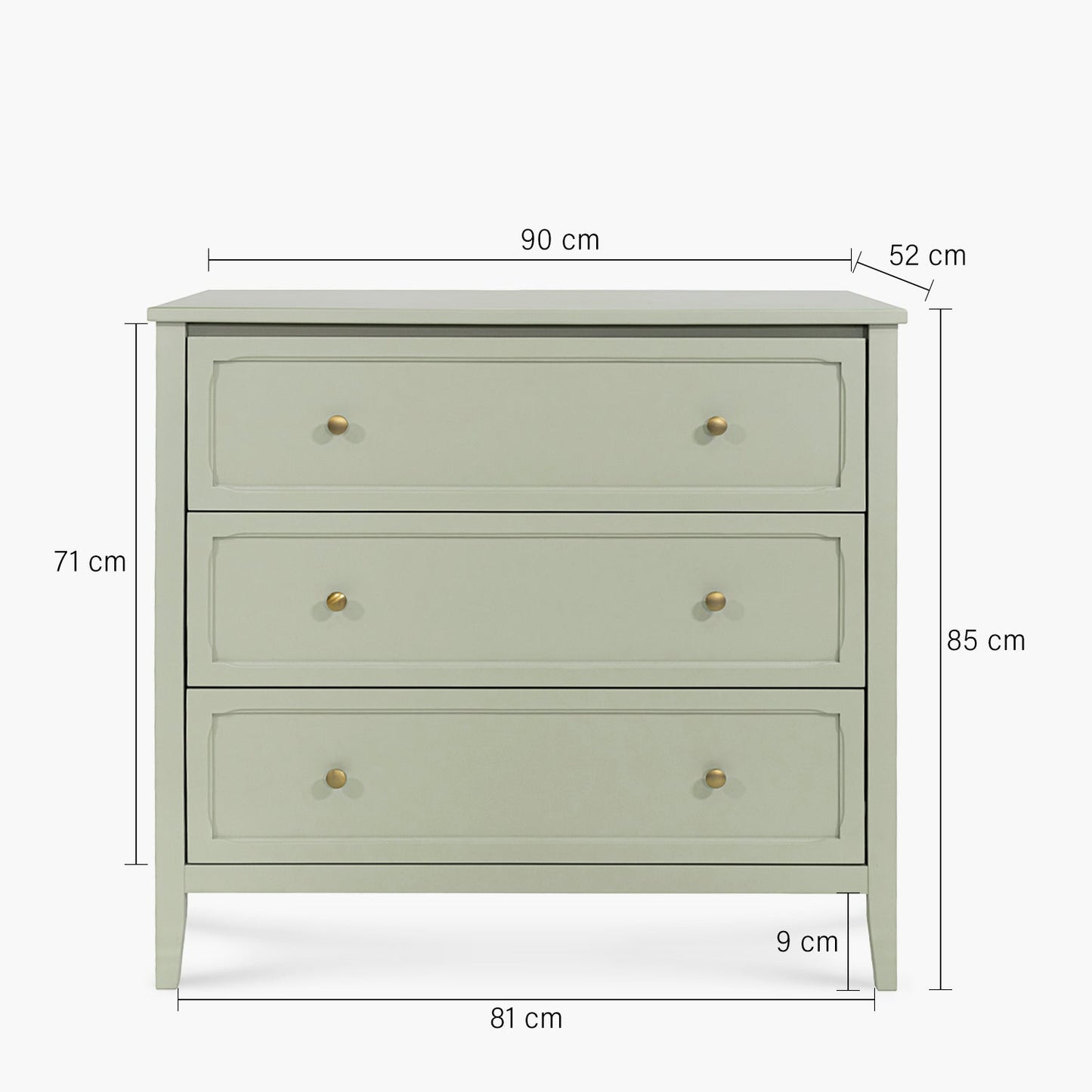 Cómoda Amalia - Verde Claro | Form Design