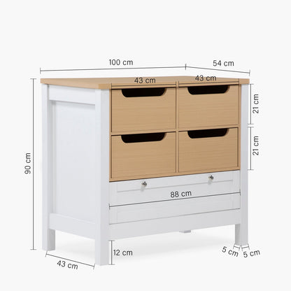 Cómoda Clara - Natura/Blanco | Form Design