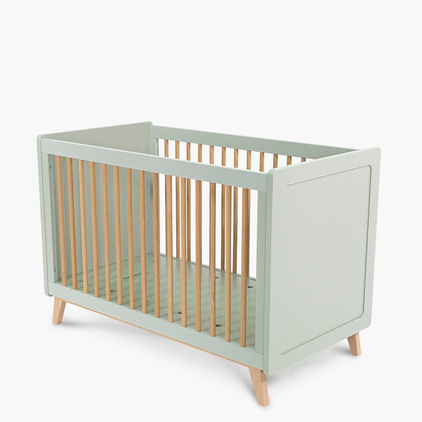 Cuna 2 en 1 Amalia - 120 x 60 cm - Verde Claro | Form Design