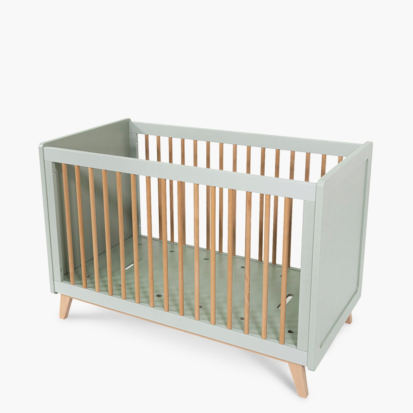 Cuna 2 en 1 Amalia - 120 x 60 cm - Verde Claro | Form Design