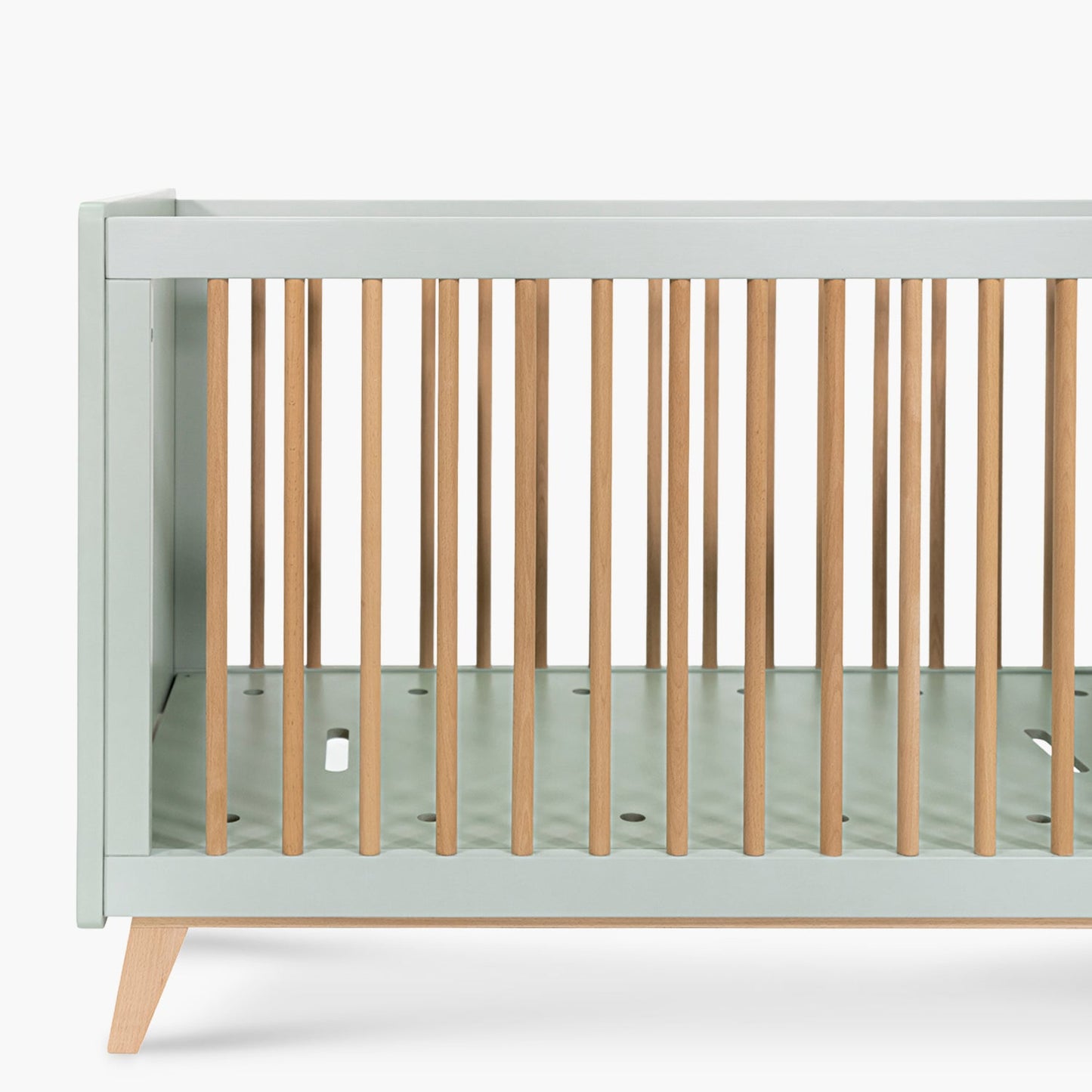 Cuna 2 en 1 Amalia - 120 x 60 cm - Verde Claro | Form Design