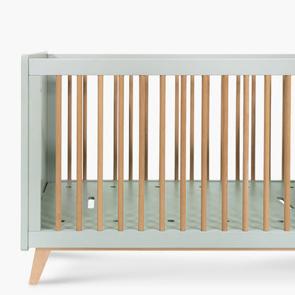 Cuna 2 en 1 Amalia - 120 x 60 cm - Verde Claro | Form Design
