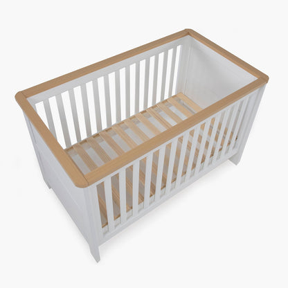 Cuna 3 en 1 Jacinta - 137 x 78 cm - Natura/Blanco | Form Design