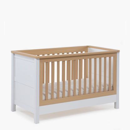 Cuna 3 en 1 Clara - 140 x 70 cm - Natura/Blanco | Form Design