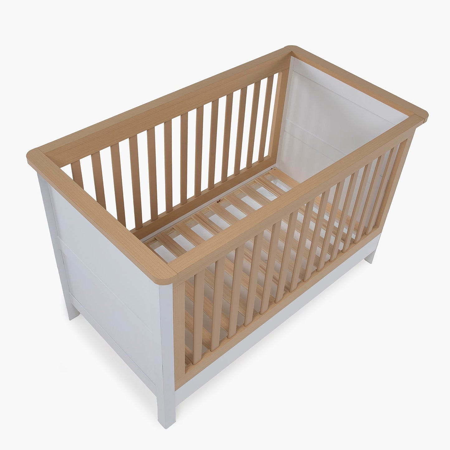 Cuna 3 en 1 Clara - 140 x 70 cm - Natura/Blanco | Form Design