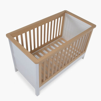 Cuna 3 en 1 Clara - 140 x 70 cm - Natura/Blanco | Form Design