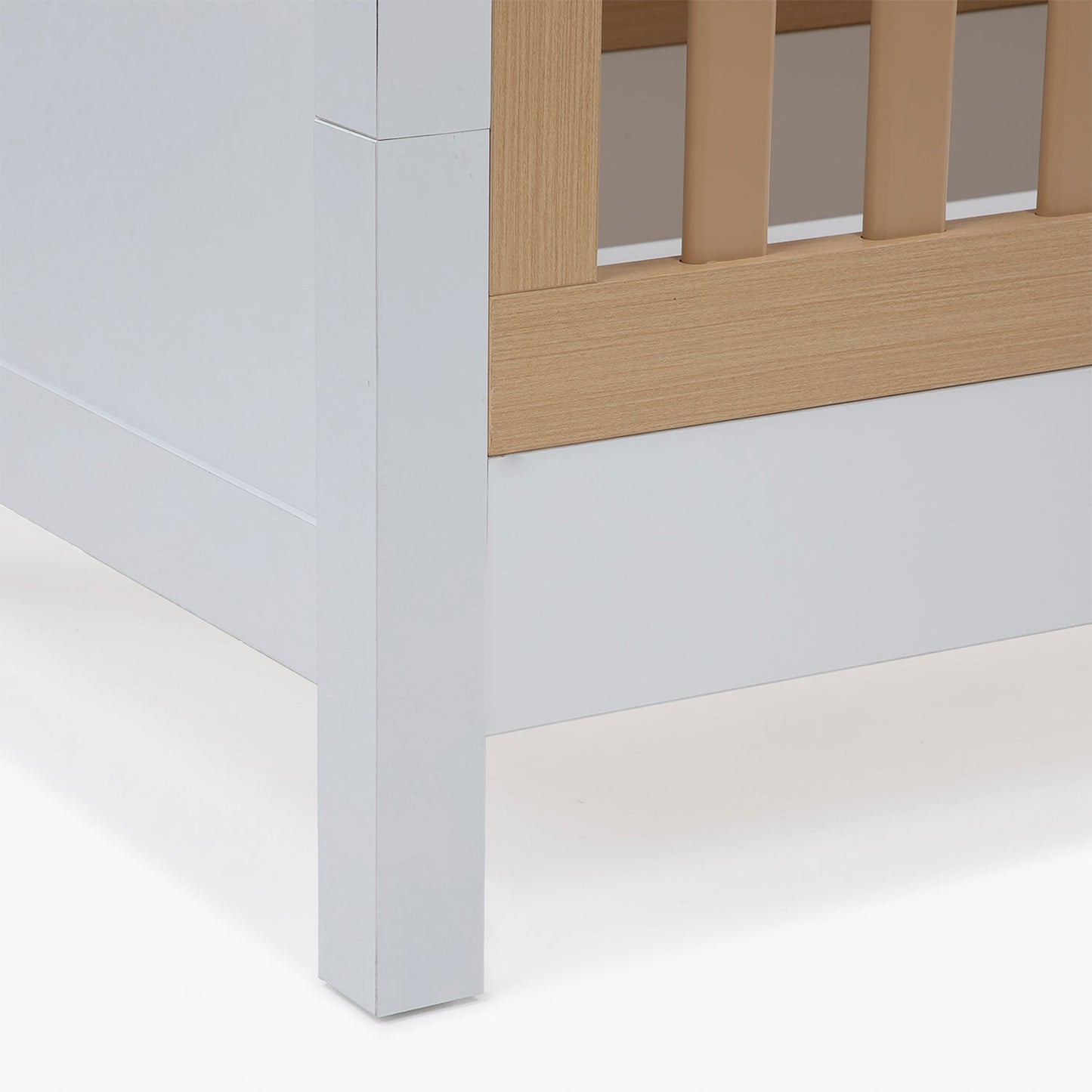 Cuna 3 en 1 Clara - 140 x 70 cm - Natura/Blanco | Form Design