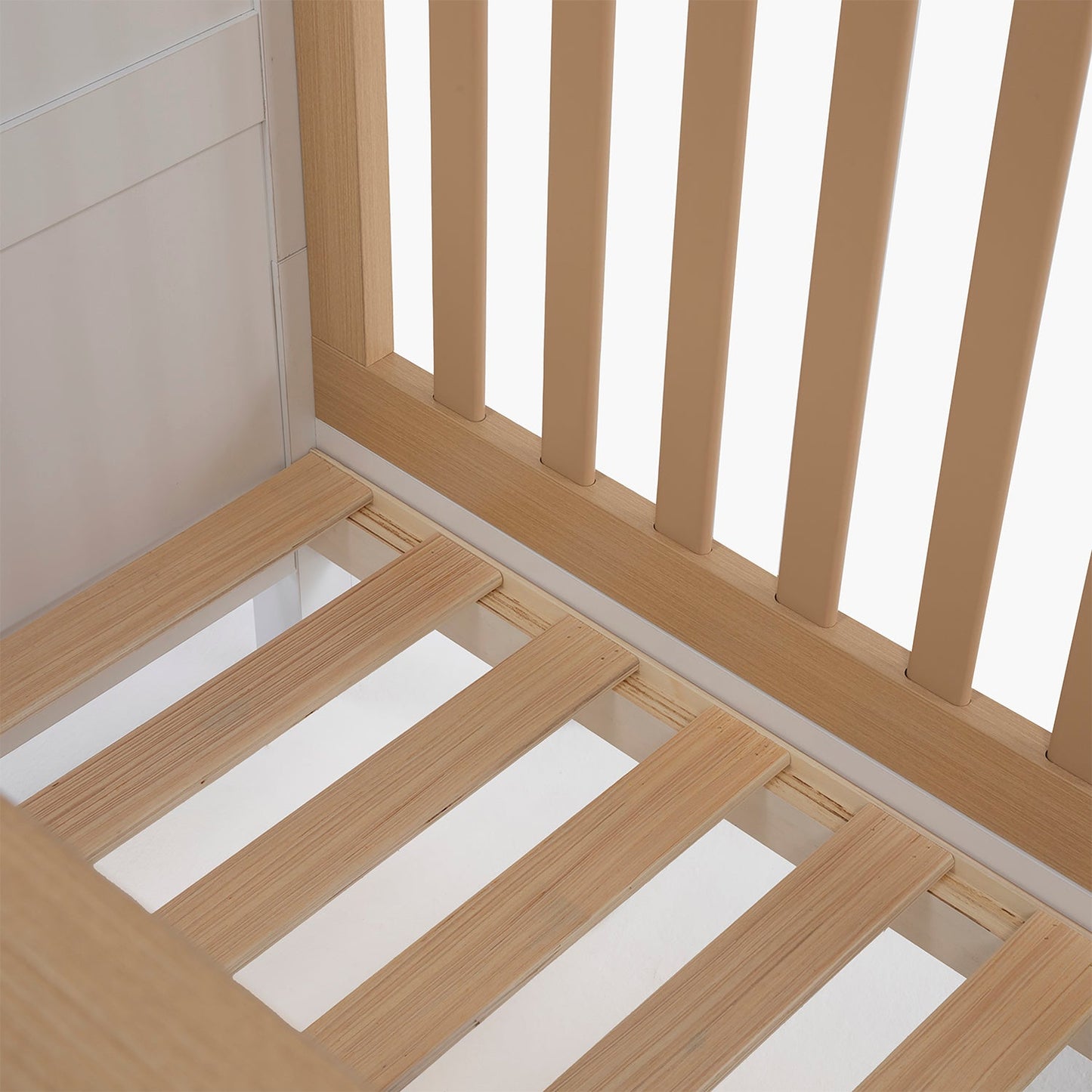 Cuna 3 en 1 Clara - 140 x 70 cm - Natura/Blanco | Form Design