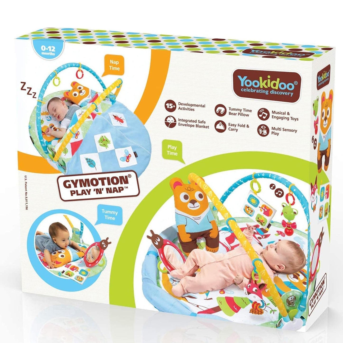 Gimnasio Interactivo Gymotion Play 'N' Nap | Yookidoo