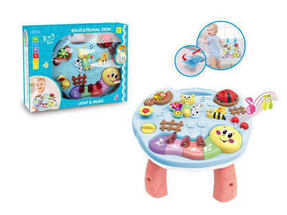 Mesa Piano Interactivo 2 en 1 - Granja | Bebesit