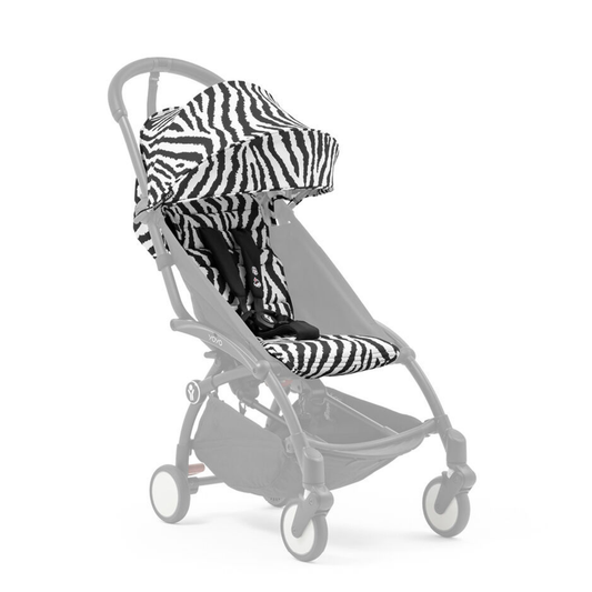Asiento 6+ para Coche Ultracompacto Stokke® YOYO³ - Cebra | YOYO by Stokke