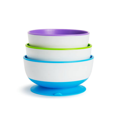 Set 3 Bowls Con Antideslizante | Munchkin