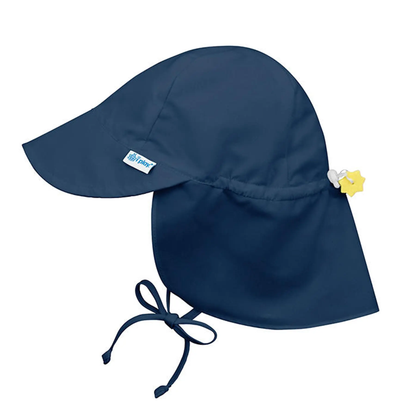 Sombrero con Filtro UV Flap Azul Oscuro