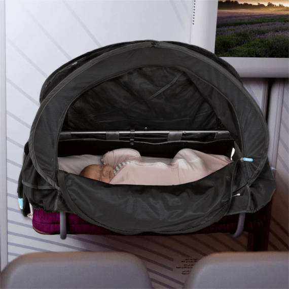 Sleeping Baby Airplane Bassinet Cover Lap Bed For Baby On Plane