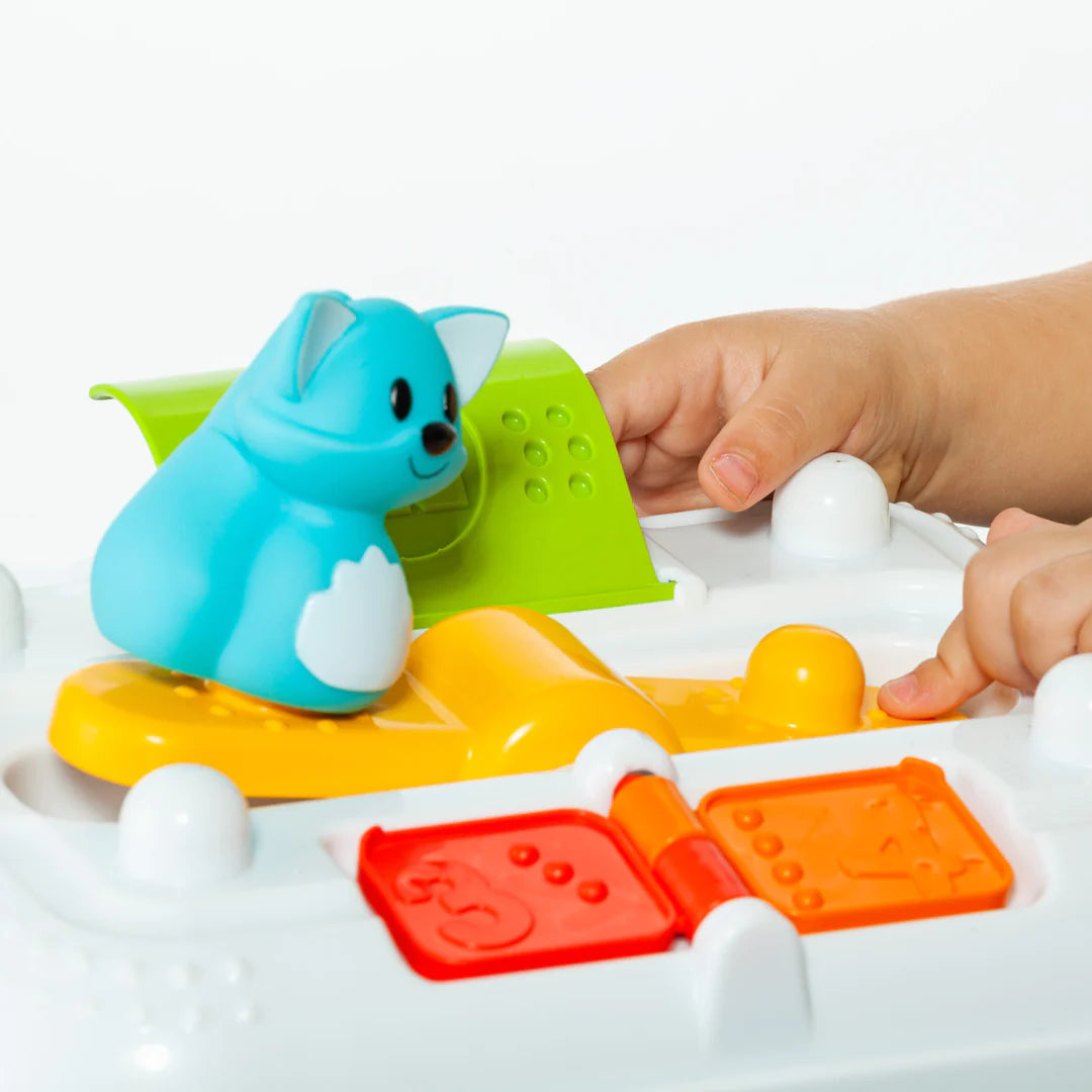 Caja de Actividades para Bebés - Azul