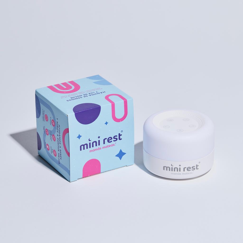 Mini Rest® - Máquina de Sonidos, Ruido Blanco  y Luz de Noche