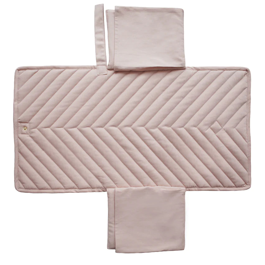 Blush Mushie Portable Changing Pad