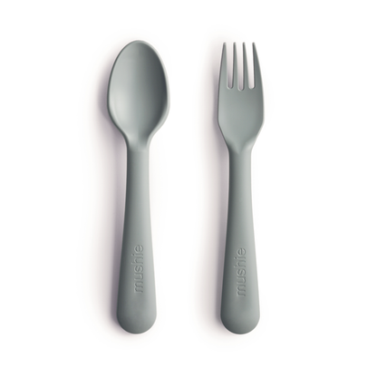 Set de Tenedor y Cuchara Sage Mushie (7490222817530)